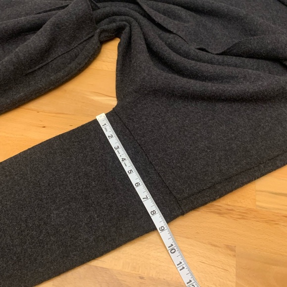 Eileen Fisher 100% wool black or dark grey size XL/TG - Picture 12 of 14
